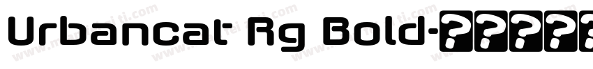 Urbancat Rg Bold字体转换